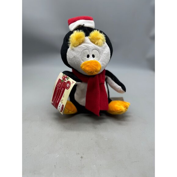 Plush Penguin Christmas Toy Gemmy Singing Dancing Animated Penguin Moving READ - Picture 2 of 15